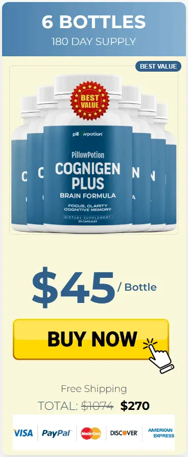 Buy Cognigen Plus 6 Bottle